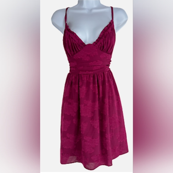 Wild Fable Hot Pink / Rose Mini Dress - Picture 7 of 11